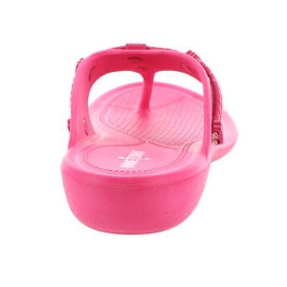 Minnetonka Raspberry Silverthorne Prism Sandals - Size 6 - Picture 5 of 15